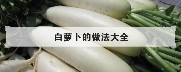 白萝卜的做法大全br