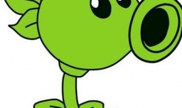 简笔画植物大战僵尸：双重射手的画法