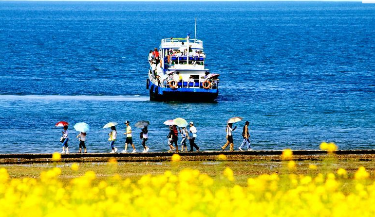 中国最大的咸水湖