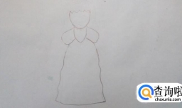 怎样简单画漂亮的小女孩