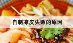 自制凉皮失败的原因