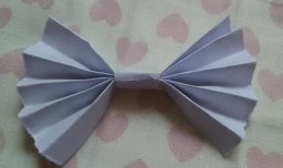 折纸——漂亮领结