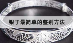 银子最简单的鉴别方法