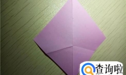 简易剪纸花-先折纸！