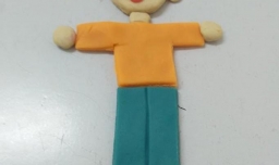 如何用彩泥捏泥人