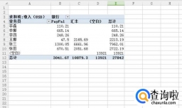如何删除数据透视表？