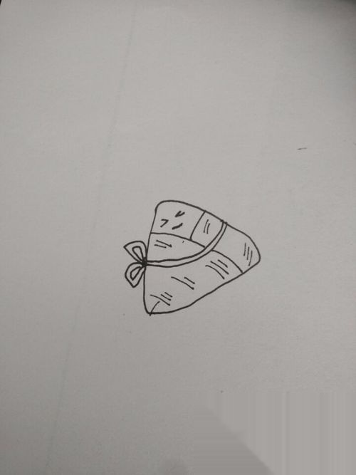 粽子的简笔画