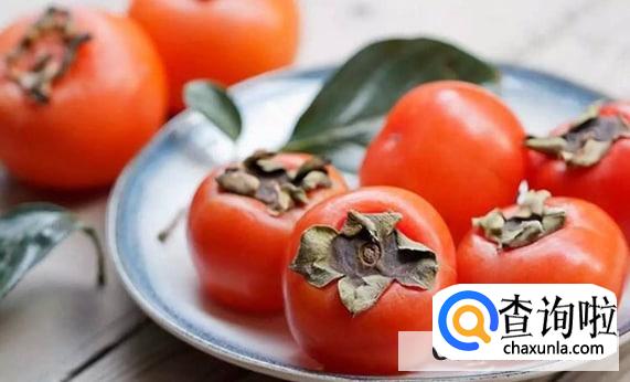 喝奶多久后能吃柿子