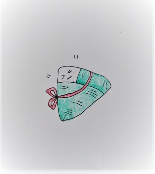 粽子的简笔画