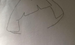 简单卡通：可爱小女孩