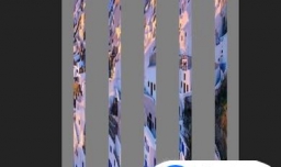 pr如何给两段视频制作5图慢镜头翻转的过渡效果