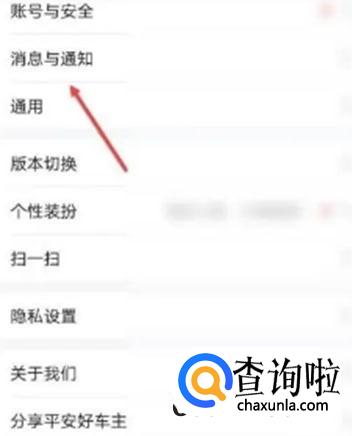平安好车主怎么开启消息全天免打扰