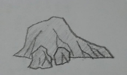 简笔画石头是怎样画的