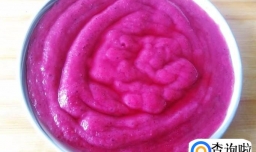 火龙果米糕的做法