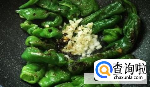 虎皮青椒的制作方法br