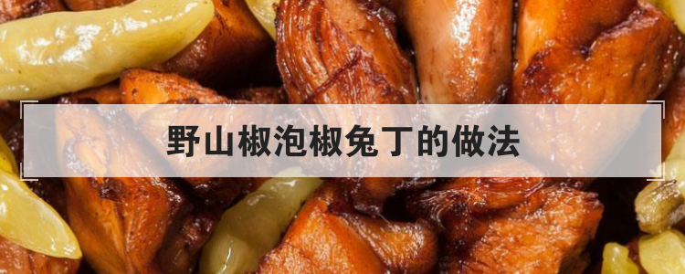 野山椒泡椒兔丁的做法