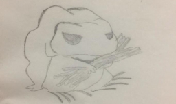 怎样画一只萌萌哒旅行青蛙