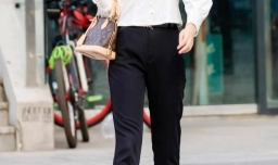 休闲西裤怎样配鞋子